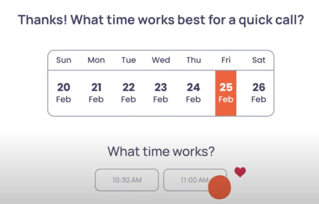 Chili Piper’s scheduling software